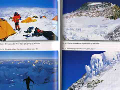 
Camp III After Storm, Camp III View Of Tibet, High Point Of Cho Oyu Climb, Ice Cliff - Everest & Oyu book
